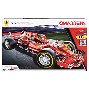 MECCANO 6044641 Fórmula 1 Ferrari - Juguete de construcción - Mint - Stem - construcción de maqueta - construcción con Herramientas