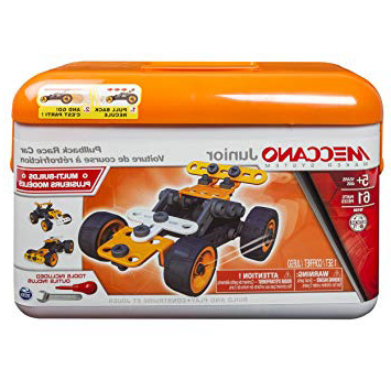 MECCANO Mecano - 6027720 - Mallette Coche Tire hacia atrás Junior