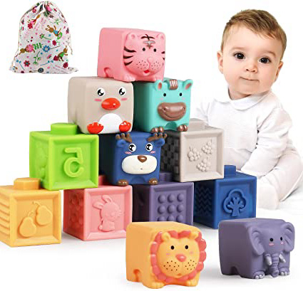 Luclay Bloques Apilables para Bebés