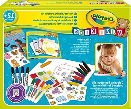 Crayola 10570 - Mi Primer Set De Colorear con Pegatinas