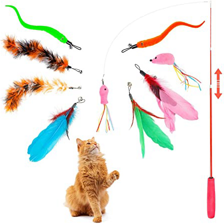 LOVEXIU Juguetes para Gatos 10