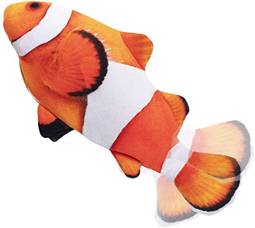 Nepfaivy Juguetes Pez para Gatos