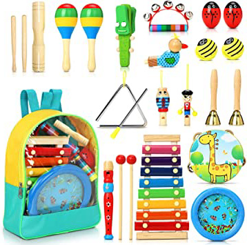 Jojoin 24 Pcs Juguetes Instrumentos