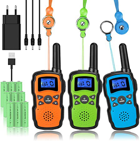 Wishouse Walkie Talkie Niños Recargable