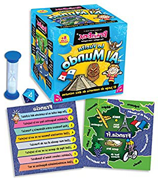 Brain Box Juego de Memoria Al Mundo, Multicolor (Green Board Games 316460A)