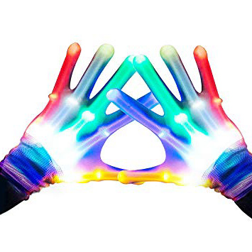 Dreamingbox Guantes Luminosos LED para Niños - Mejores Regalos