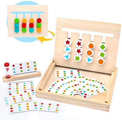 Symiu Juguetes Montessori Tablero Juego