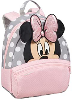 Samsonite Disney Ultimate 2.0 - Mochila Infantil, 7 l, Multicolor (Minnie Glitter), S (28.5 x 23.5 x 13.5 cm)