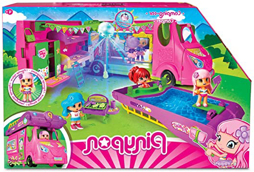 Pinypon Cool Caravan - Set de Juguete y Accesorios Divertidos con 1 Figura para niños y niñas de 4 a 8 años (Famosa 700015070)