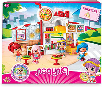Pinypon - Pizzería con 1 figurita, niños y niñas de 4 a 8 años (Famosa 700014755)