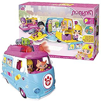 Pinypon Ambulancia de Mascotas, muñeca y Accesorios (Famosa 700012751)