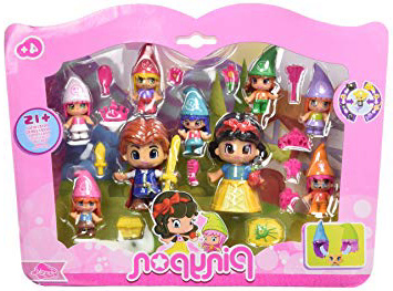 Pinypon Pack de figuras Blancanieves y siete enanitos (Famosa 700012750)