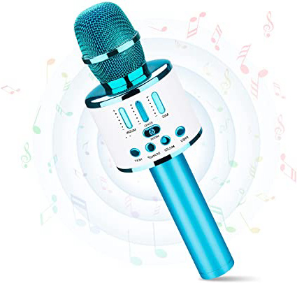 Kriogor Microfono Inalámbrico Karaoke, Micrófono