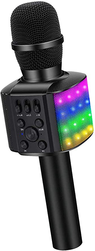 Micrófono Bluetooth Karaoke Infantil, BONAOK
