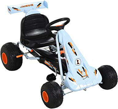 HOMCOM Go-Kart a Pedales para