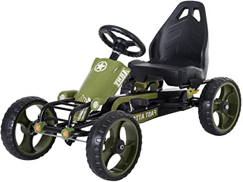 HOMCOM Go-Kart a Pedales para