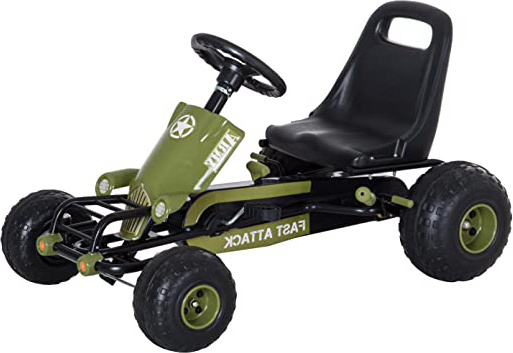 HOMCOM Go Kart Coche de