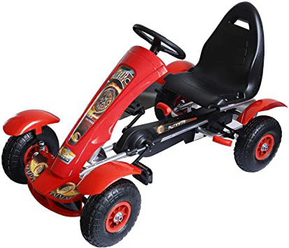 HOMCOM Coche de Pedales Go