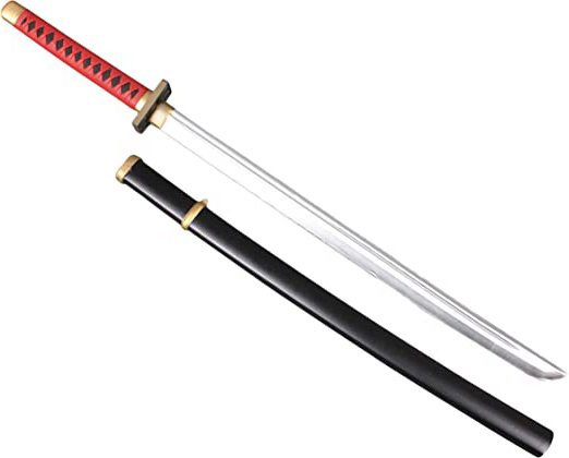 Nemesis Now Red Handled Katana con Mango Rojo 99cm, Talla única