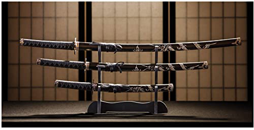 LimeWorks Toalla de Baño, 70x140 cm, Espadas japonesas - Katana, Wakizashi y Tanto