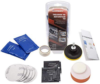 Mookis Kit Restaurador De Faros Kit de Restauración de Lente de Faros Vehicle Headlight Restoration Kit