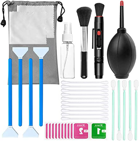 Kits de Limpieza de cámara de 36 Piezas, Juego de Herramientas de Limpieza Profesional DanziX Utilizado para cámaras DSLR, Lentes de computadora y teléfono Inteligente