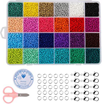 Naler Cuentas de Colores 2mm