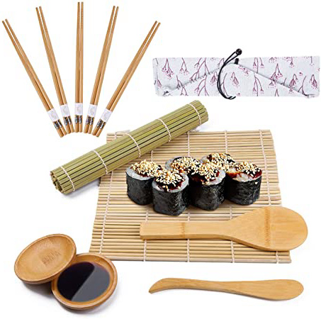 Viesap Kit para Hacer Sushi,Esterilla