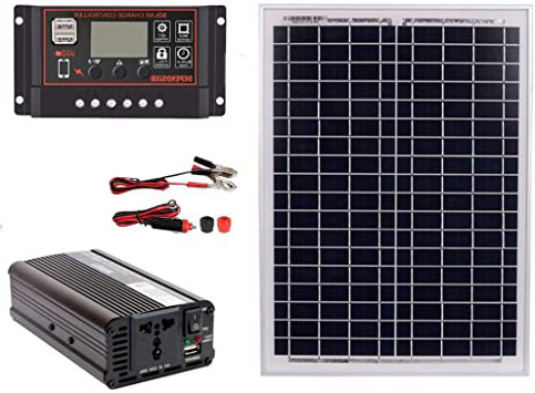 Cikuso 18V20W Panel Solar 12V