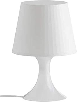 IKEA Lámpara de Mesa, Blanco