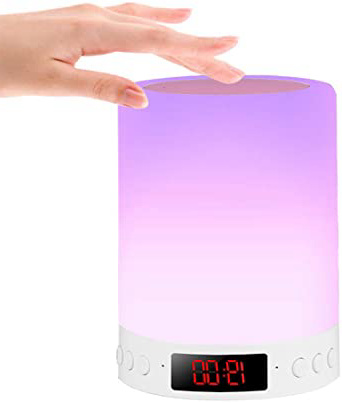 Luz Nocturna de LED,Altavoz Bluetooth