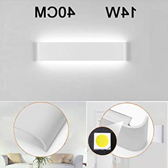 
                
                    
                    
                

                
                    
                    
                        Aplique Pared Interior LED IP44 Impermeable Kambo Lámpara de Pared Interior Moderna 14W 40CM Blanco Frío 6000K 1000LM AC85-265V Aluminio Decoración para Salon Pasillo Escalera Dormitorio Baño
                    
                

                
                    
                    
                
            