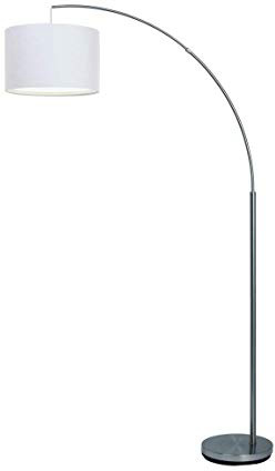 Brilliant AG 13258/05 lámpara de pie metal/Textil 60 W E27 transparente
