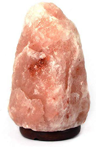 LAMPARA DE SAL NATURAL HIMALAYA 4-6KG con regulador de intensidad y bombilla led