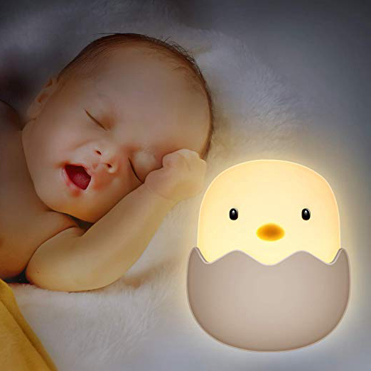 







BICASLOVE Luz Nocturna Bebé, LED Silicona Lámpara de Polluelo con Brillo Ajustable/Control Tátil/USB Regargable,Regalo para Niños y Bebés[Clase de eficiencia energética A]






