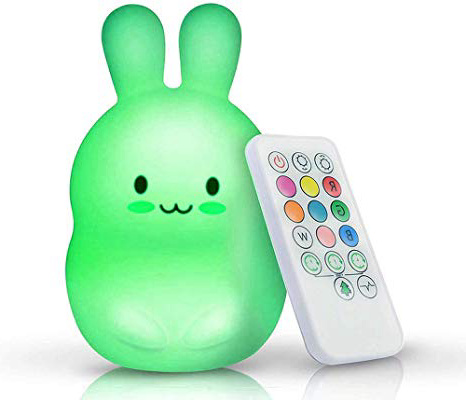 







Luz de Noche Infantil, Zorara Luz Nocturna Bebé Recargabl, Lampara Nocturna Silicona Multicolor Remoto ara los Niños Bebés (Luz de 9 Colores) [Clase de eficiencia energética A+] (Vistosa)






