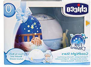 Chicco Buenas Noches Estrellitas - Proyector con efecto de luces y melodías, color azul