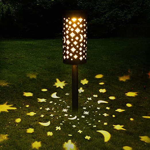 Lámparas Solares para Jardín Golwof 1 Pieza Luz Solar Exterior Jardin Luces Solares Jardin Exterior Decorativas Farolillos Solares Exterior Iluminación de Caminos para Camino Patio Césped Pasillo