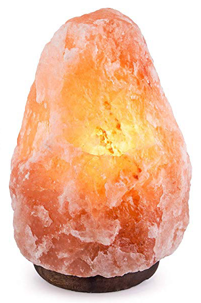 Needs&Gifts - Lámpara de sal de cristal rosado, de alta calidad, de 7 a 10 kg de curación natural a base de iones terapéuticos 100% puros, sal del Himalaya