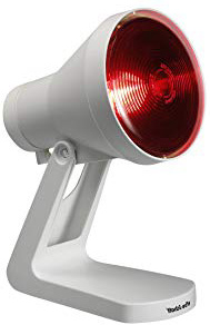 Efbe Schott Lámpara de infrarrojos con interruptor, Bombilla Philips incluida (150 W), Blanco, SC IR 812 ZS