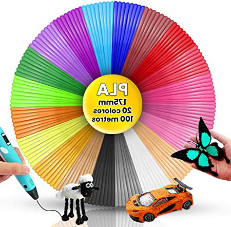 Filamentos Pluma 3D PLA, 20