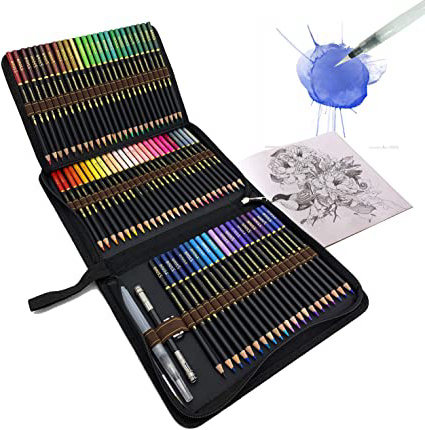 72 Lápices de Colores Acuarelables