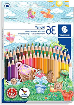 Staedtler-144 ST Caja con 36 lápices de colores, Multicolor, (144 ND36)