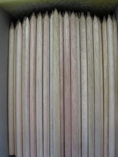 144 lápices Madera Natural semipermanente bio HB FSC bien bewitschafteten bosques