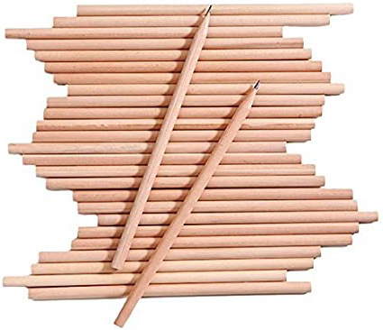 Lápices de Madera Triangulares para Oficina, Escuela, papelería, Dibujo, 100 Unidades