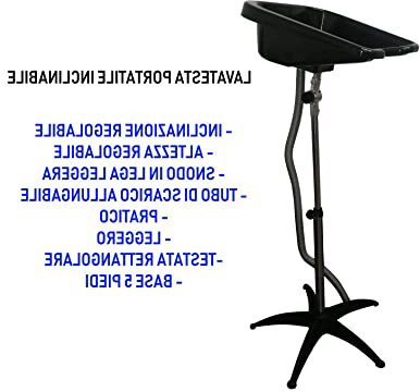 Lavacabezas portatil regulable