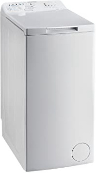 Indesit BTW A71253 (EU) Independiente Carga superior 7kg 1200RPM A+++ Blanco - Lavadora (Independiente, Carga superior, Blanco, Arriba, 42 L, 7 kg)