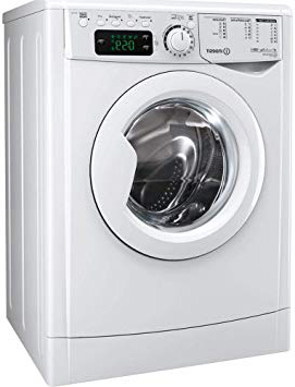 Indesit - Lavadora de carga frontal ewe 81252 w eu de 8 kg y 1.200 rpm