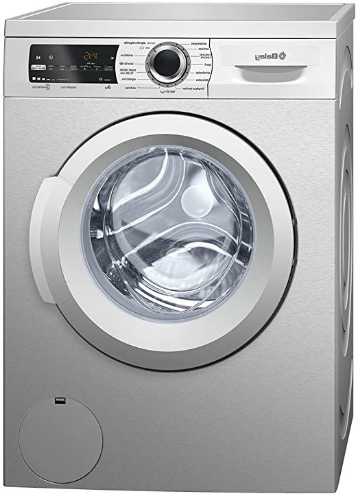 Balay 3TS986XT Independiente Carga frontal 8kg 1200RPM A+++ Acero inoxidable - Lavadora (Independiente, Carga frontal, Acero inoxidable, Izquierda, LED, 58 L)