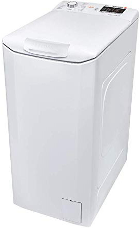 Hoover HLT 372D-37 - Lavadora carga superior 7Kgs, 15 programas, 1200rpm, NFC, display táctil, 61dBA, clase A+++AB, color blanco